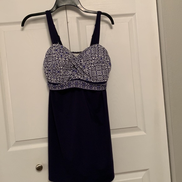Lands' End | Swim | Lands End Swim Dress Dresskini Tankini Size 6 ...